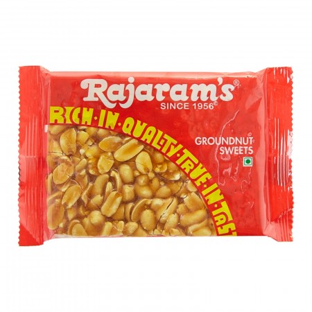 RAJARAMS GROUNDNUT BAR-100GM